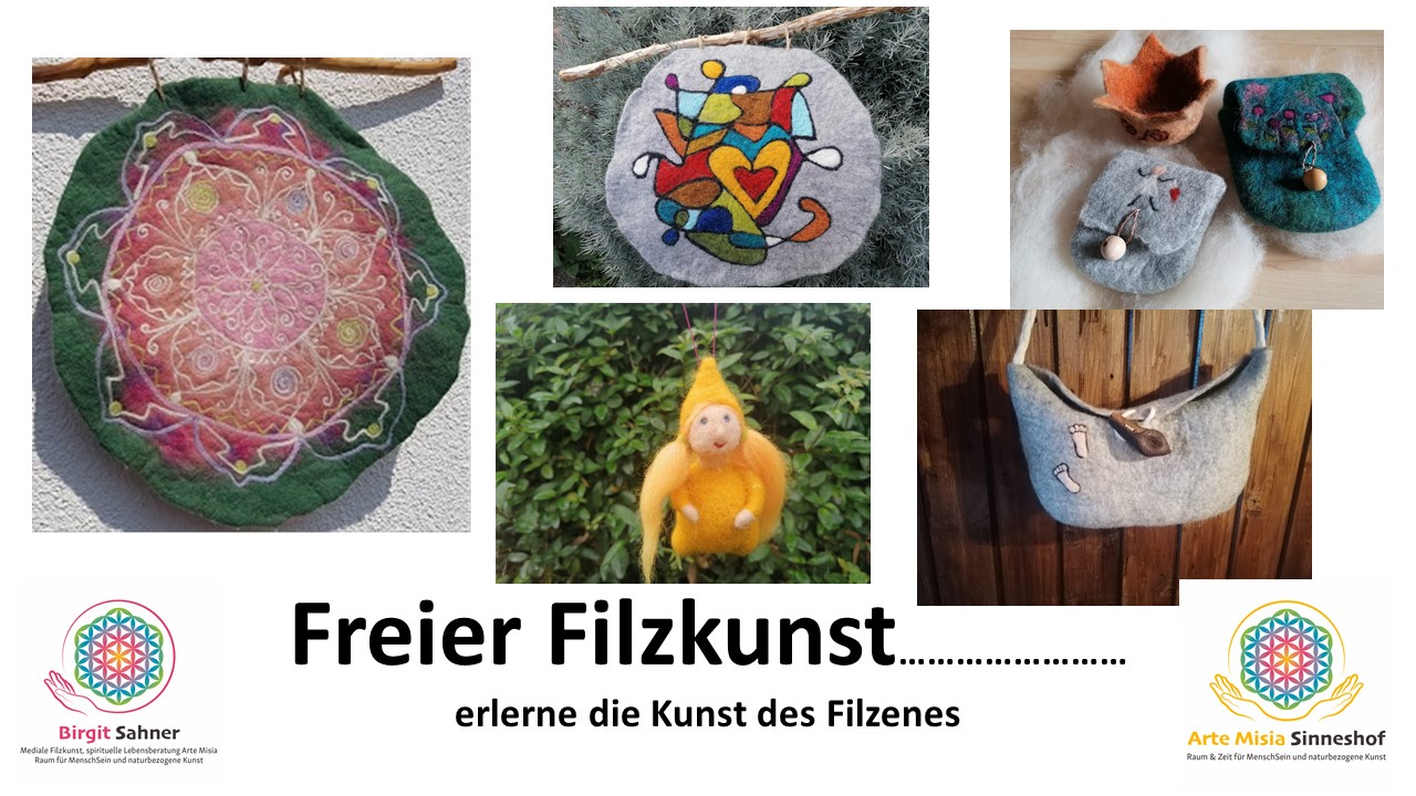 Handwerk, Kunst & Kreatives - Freies Filzen - Raum für Kreativität - 15.10.2022